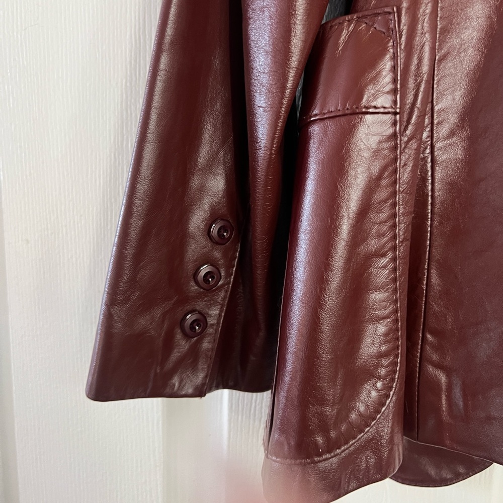 Etienne Aiger Genuine leather jacket - Picture 9 of 10